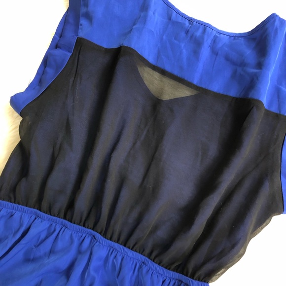 Blue Mini Dress - Picture 4 of 5